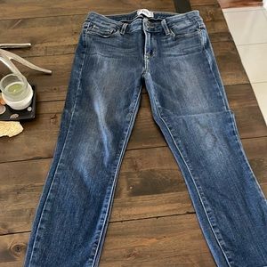 Pre-loved Paige Verdigo Crop Denim Jeans Size 28